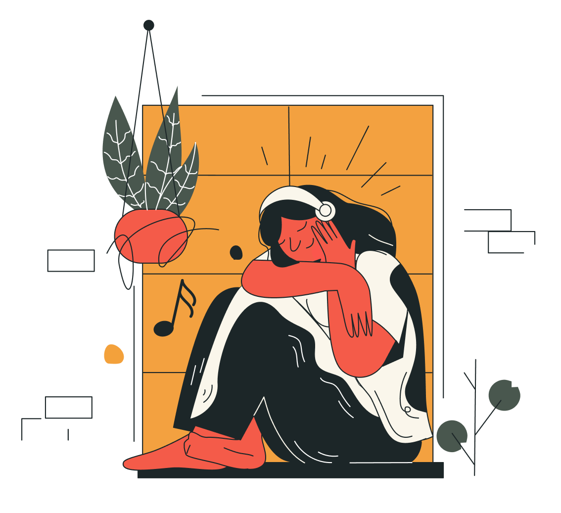 Personagem no telemóvel 